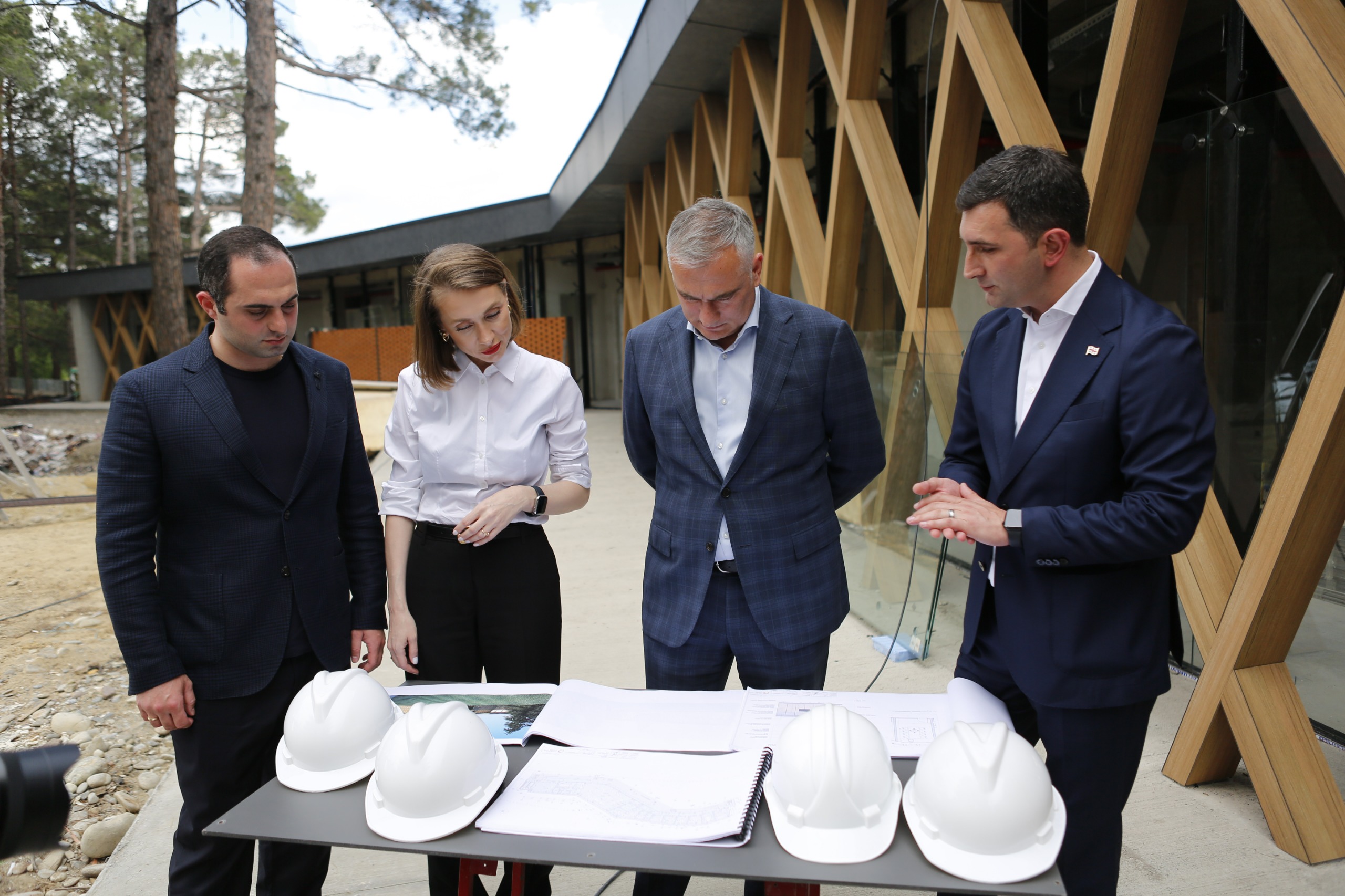 იუსტიციის მინისტრმა მცხეთის იუსტიციის სახლის მშენებლობა დაათვალიერა