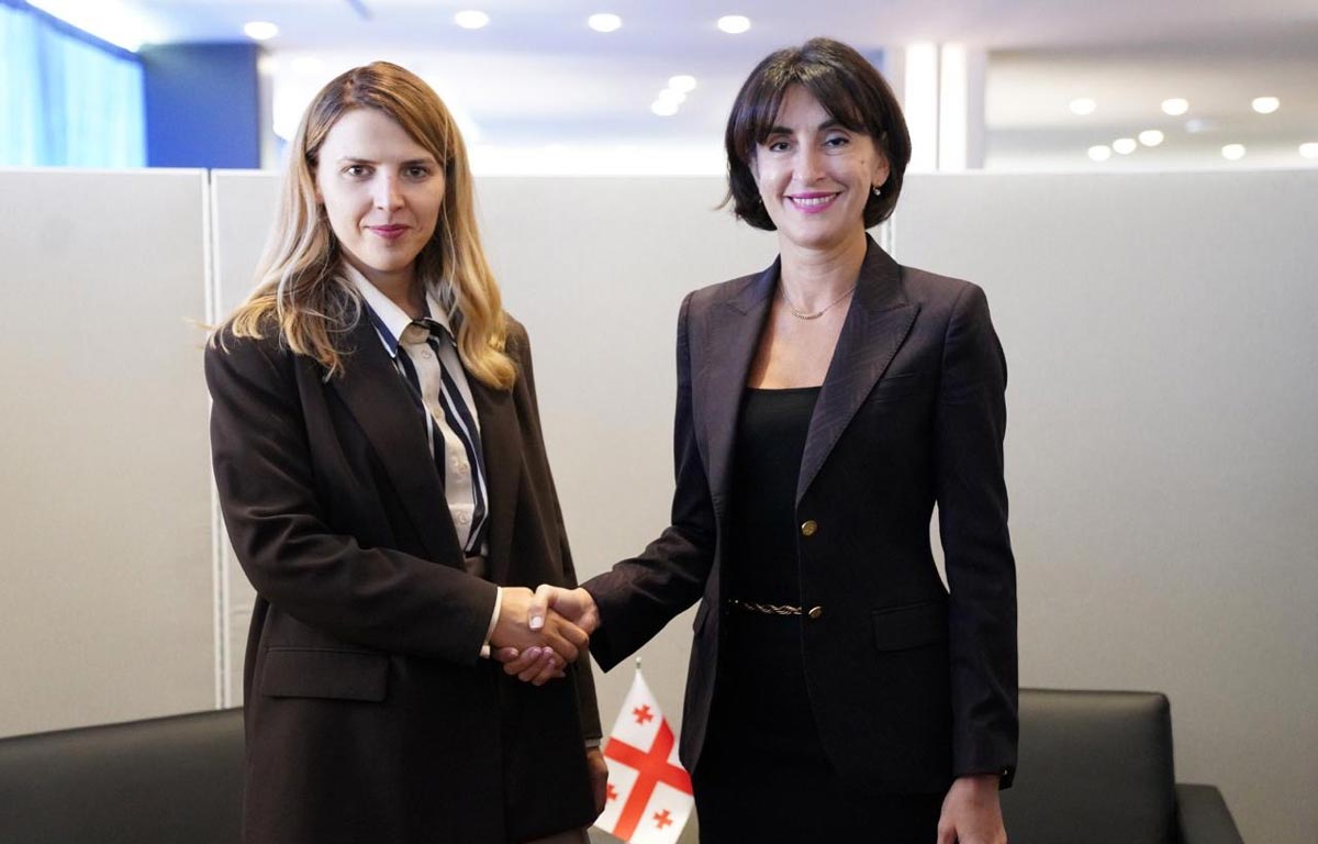 მაკა ბოჭორიშვილი ბულგარეთის საგარეო საქმეთა მინისტრს შეხვდა