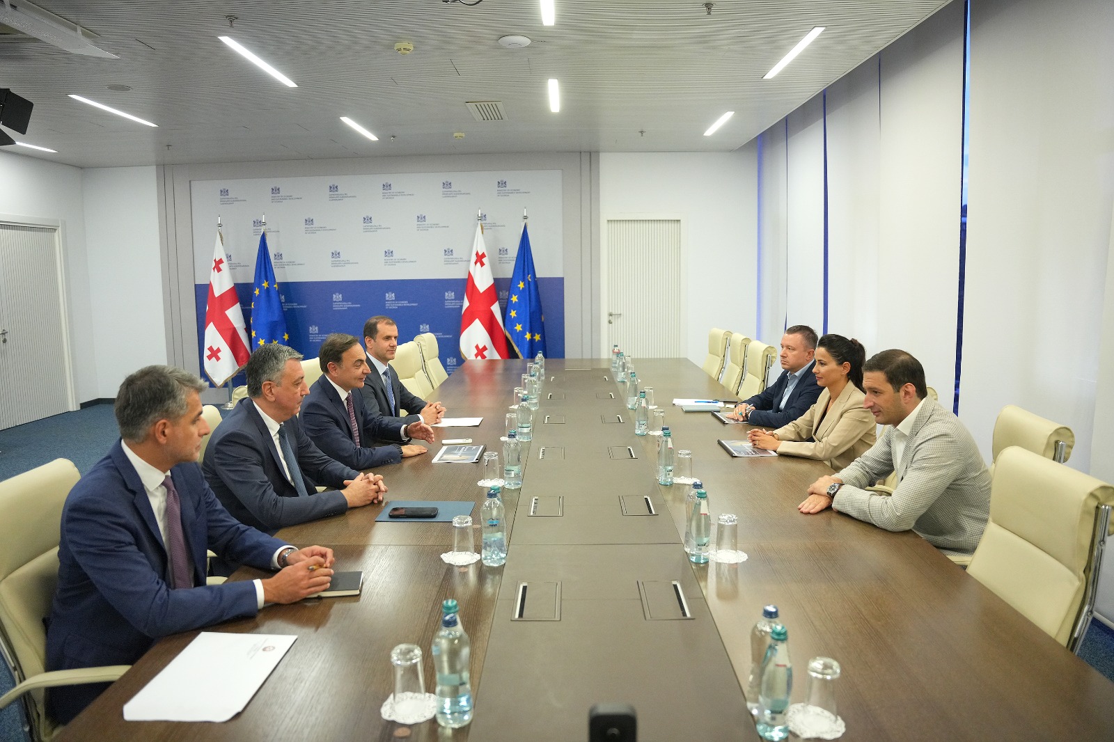 მარიამ ქვრივიშვილი PASHA Holding-ის კომერციული და საერთაშორისო პროექტების აღმასრულებელ დირექტორს შეხვდა