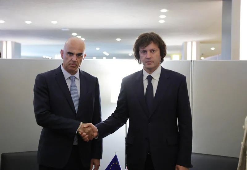ირაკლი კობახიძე ევროპის საბჭოს გენერალურ მდივანს ალენ ბერსეს შეხვდა