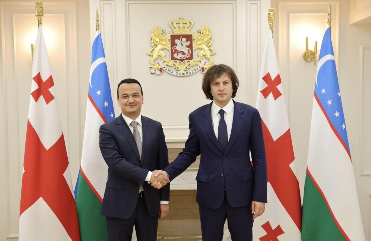 ირაკლი კობახიძე უზბეკეთის ინვესტიციების, ინდუსტრიისა და ვაჭრობის მინისტრს შეხვდა