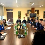 ნათია თურნავამ ასტანის საერთაშორისო ფინანსური ცენტრის მმართველ რენატ ბექტუროვთან შეხვედრა გამართა