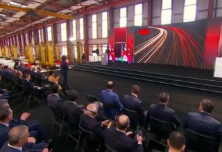 ბაქო-თბილისი-ყარსის სარკინიგზო ხაზი ოფიციალურად გაიხსნა